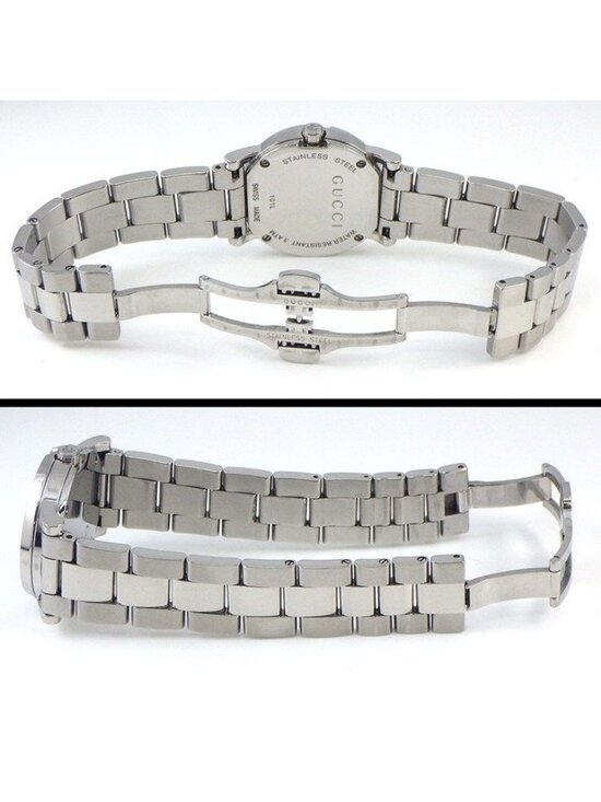 Gucci Watch Round Silver Dial SS Quartz Analog main image 12